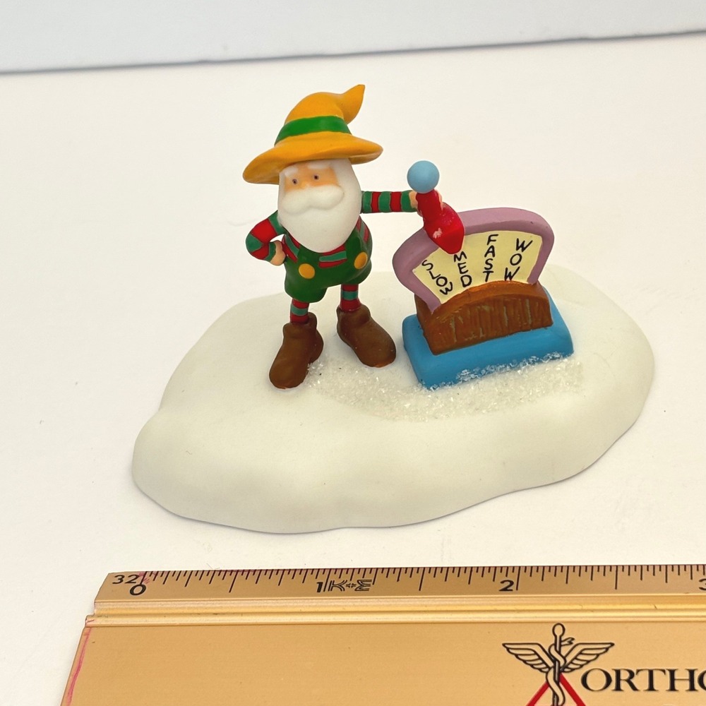 Dept. 56 Disney Fab Five North Pole Series‎ Elf Speed Control Replacement - Picture 7 of 8